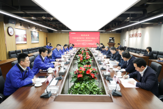 中國(guó)聯(lián)通黨組書記、董事長(zhǎng)王曉初到訪山河智能