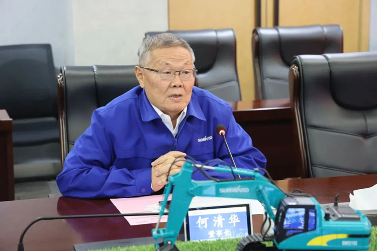中國上市公司協會黨委委員、副秘書長劉翠蘭一行調研山河智能