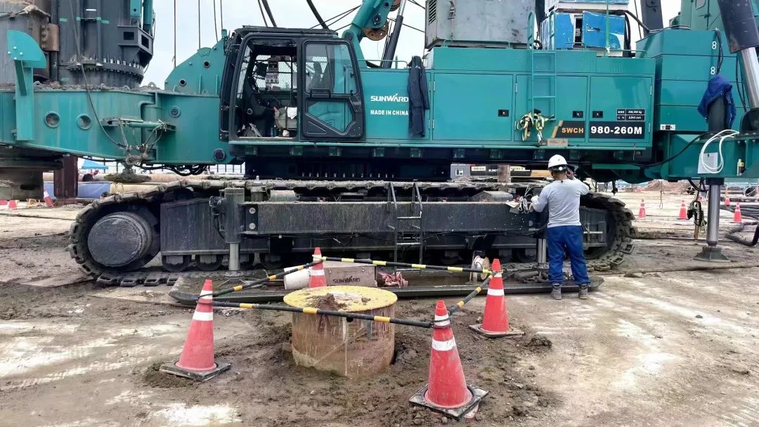 “全球最高樁架”嶄露頭角！山河智能實力助建韓國首爾麻古MICE綜合園區(qū)