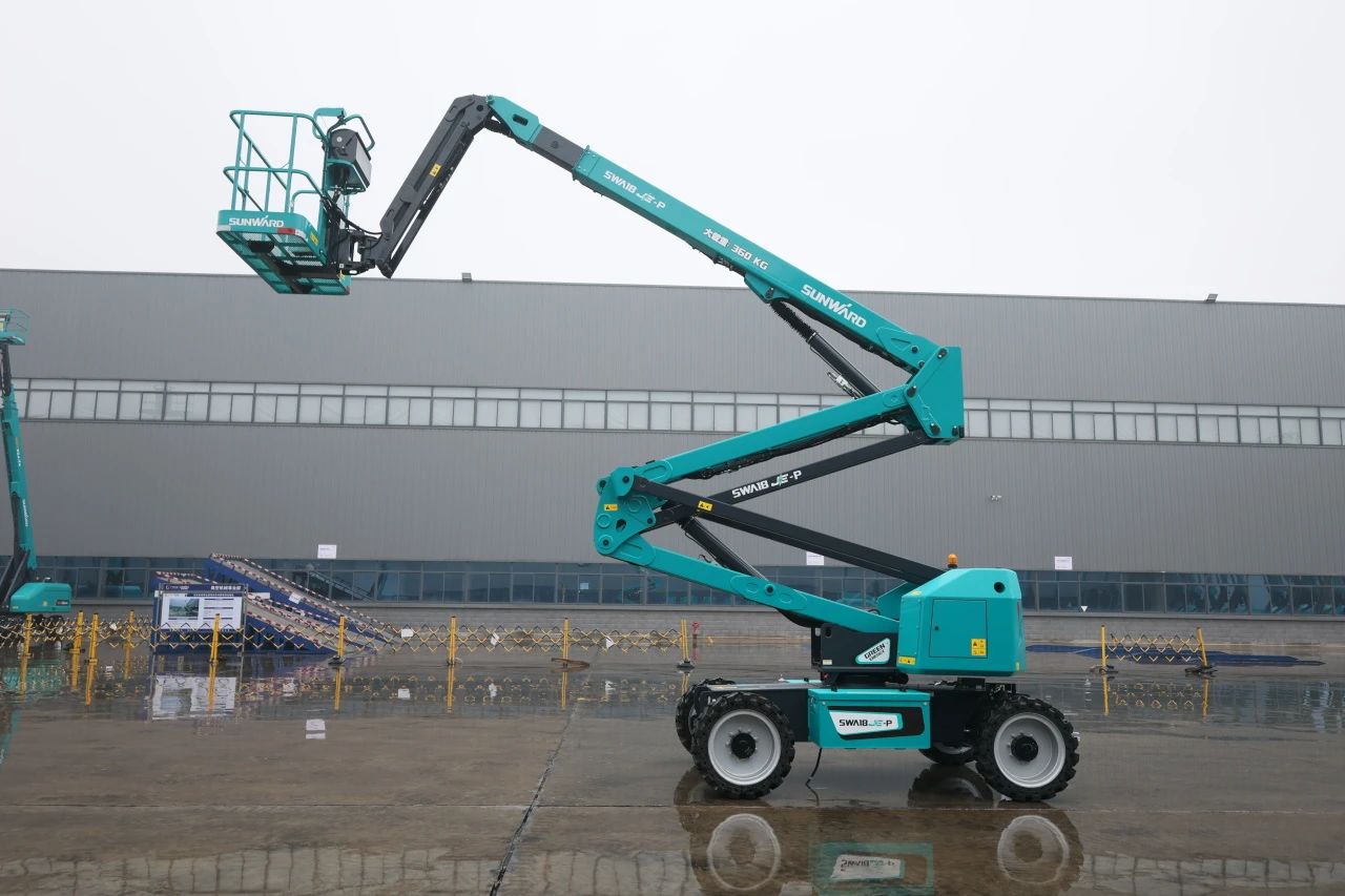 又雙叒叕上新了！山河智能首款雙載荷電動曲臂式高空作業(yè)平臺順利下線
